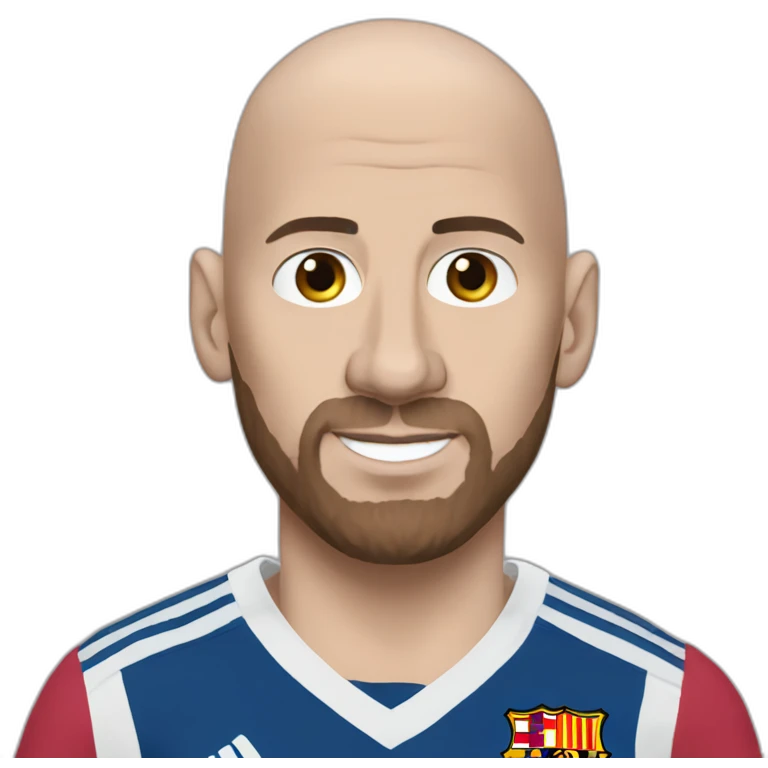 Bald Lionel Messi emoji