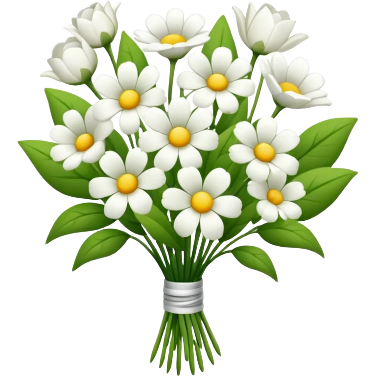 fiorie bianco  emoji