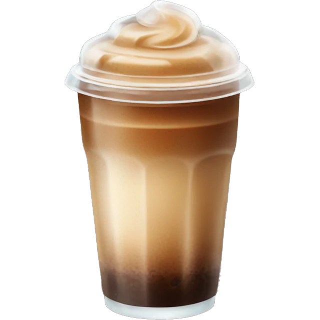 Iced coffe emoji