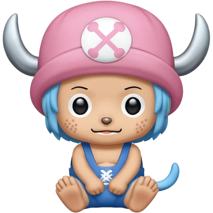  Chopper de one piece animado emoji