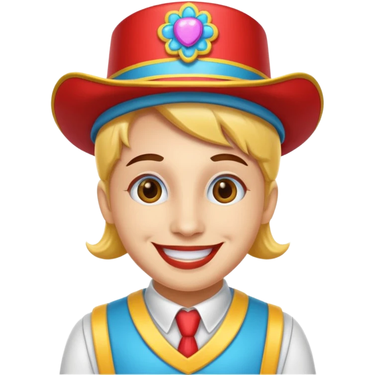 Fairground Staff Mascot in Costume emoji