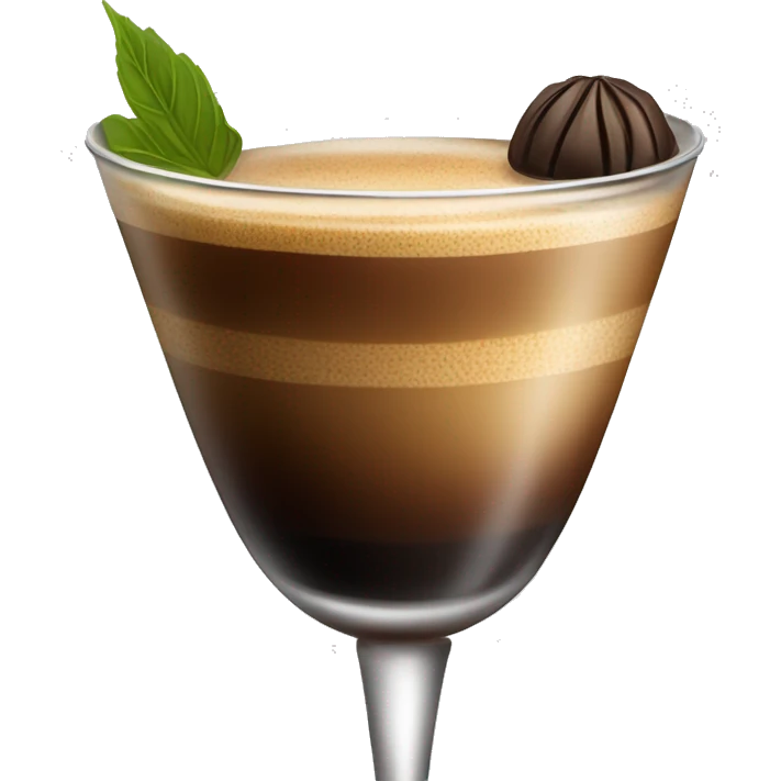 luxurious espresso martini cocktail emoji