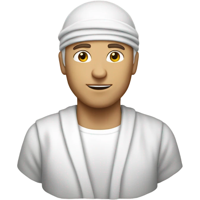 A white Texas conservative man with a durag  emoji