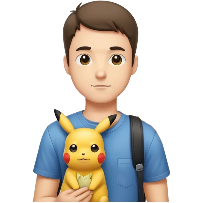 Poke all with tweaking Pokemon on the front  emoji