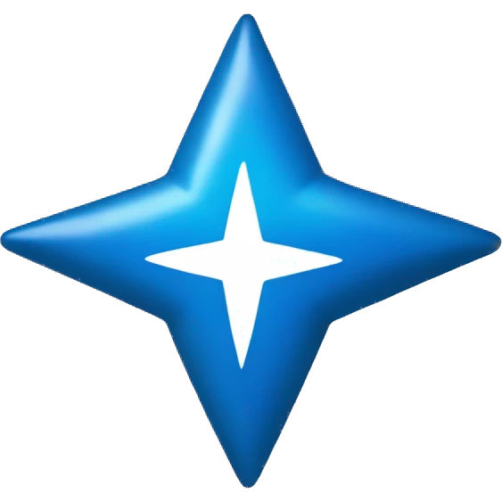 Blue star emoji