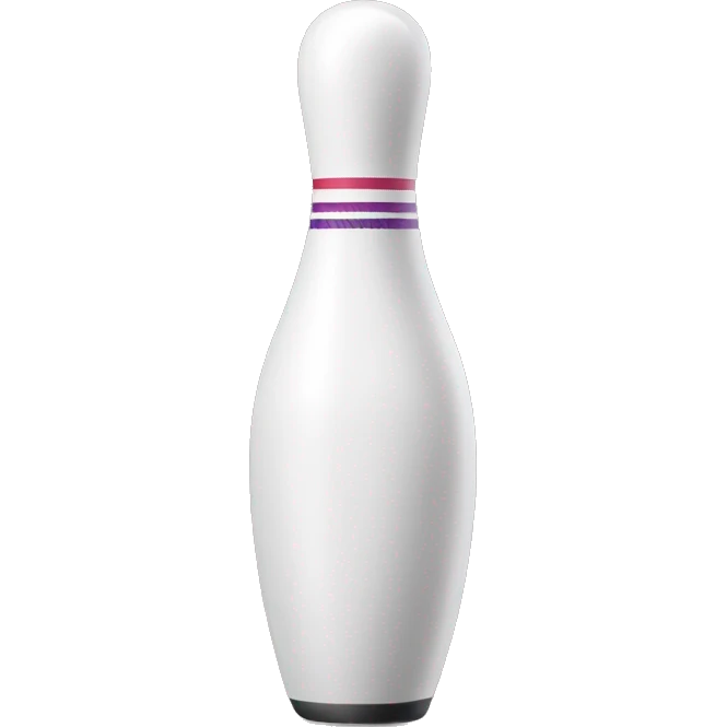 Bowling pin emoji