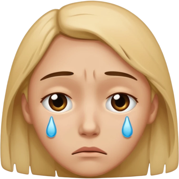 sad about loosing  emoji