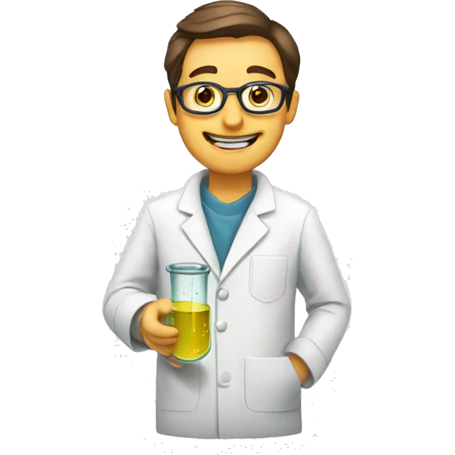 test tube scientist emoji