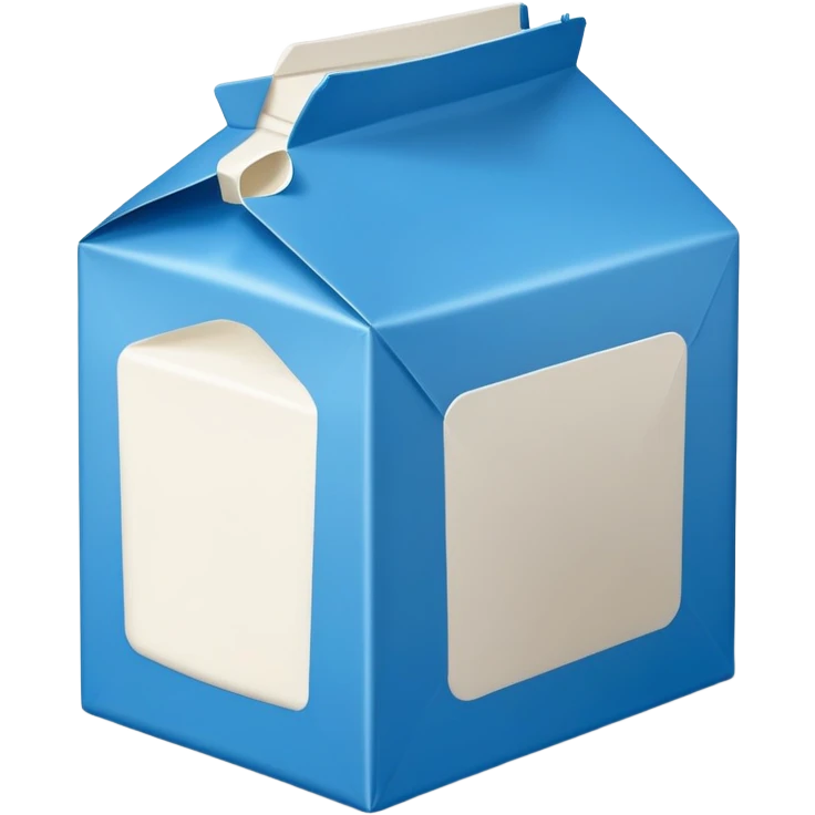 blue milk carton emoji