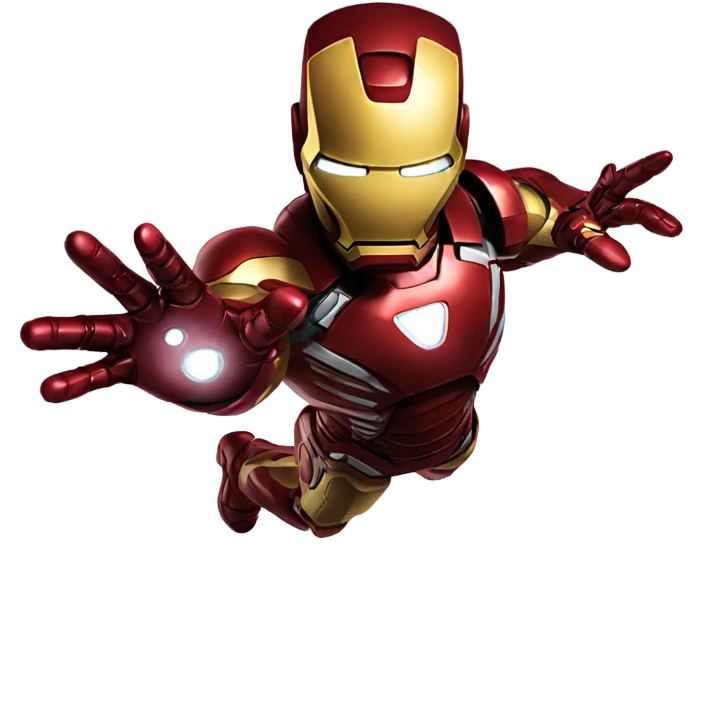 Iron man flying away emoji
