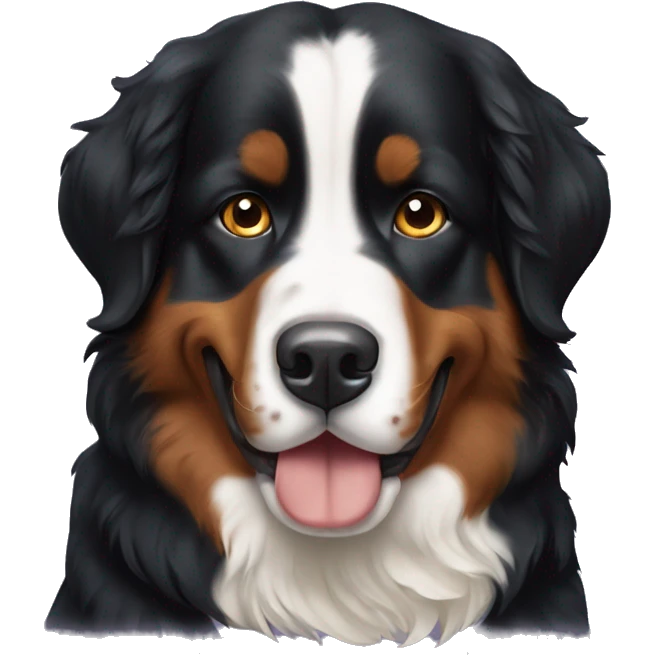 Bernese mountain dog emoji
