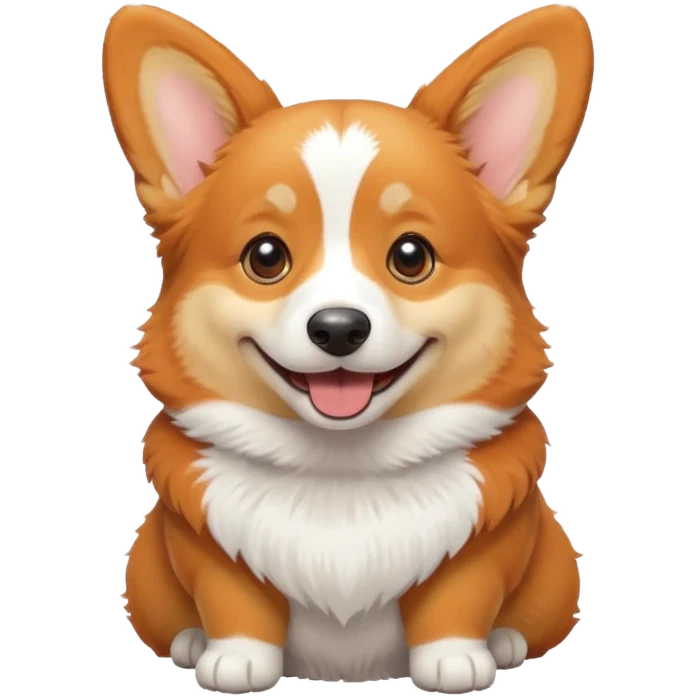 corgi in snow emoji