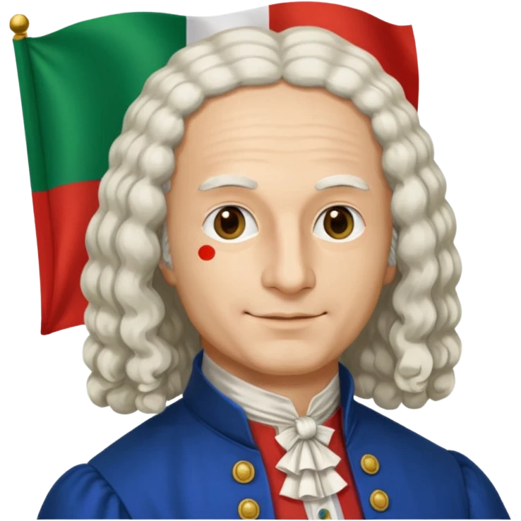 antonio vivaldi italian flag emoji