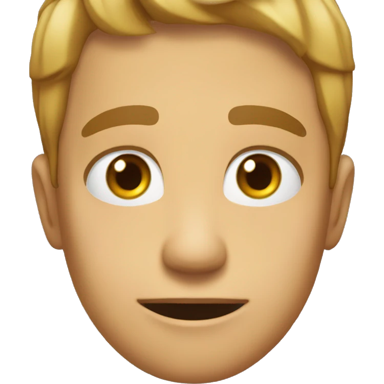 Una cara triste y una feliz emoji