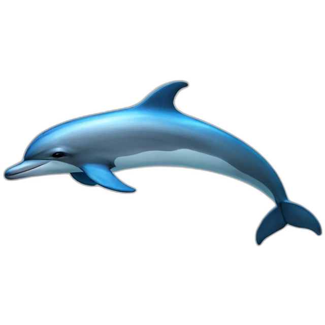 dolphin tracer emoji