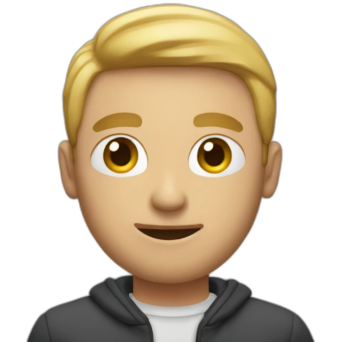 men talking in front of a camera  emoji