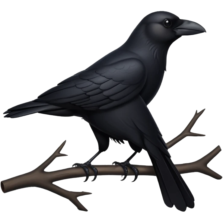 Black Crow emoji