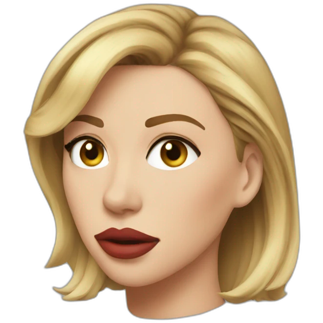 Scarlett johansson emoji