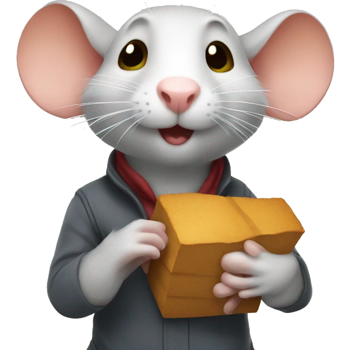 thankful rat emoji