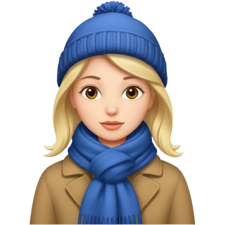 Winter Photo female emoji
