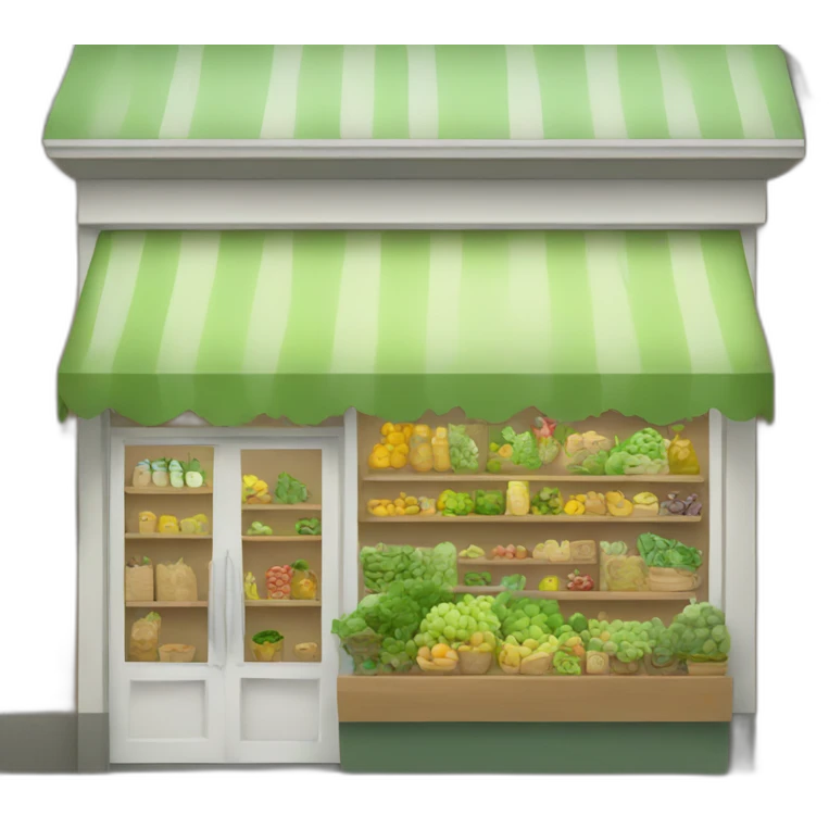 Organic shop emoji
