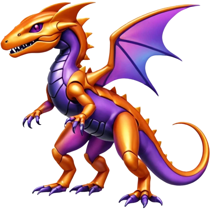 Shiny Iridescent Genesect-Salandit-Fakémon-hybrid-creature (full body)  emoji