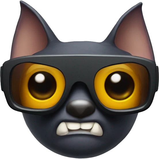 bat in VR glasses emoji