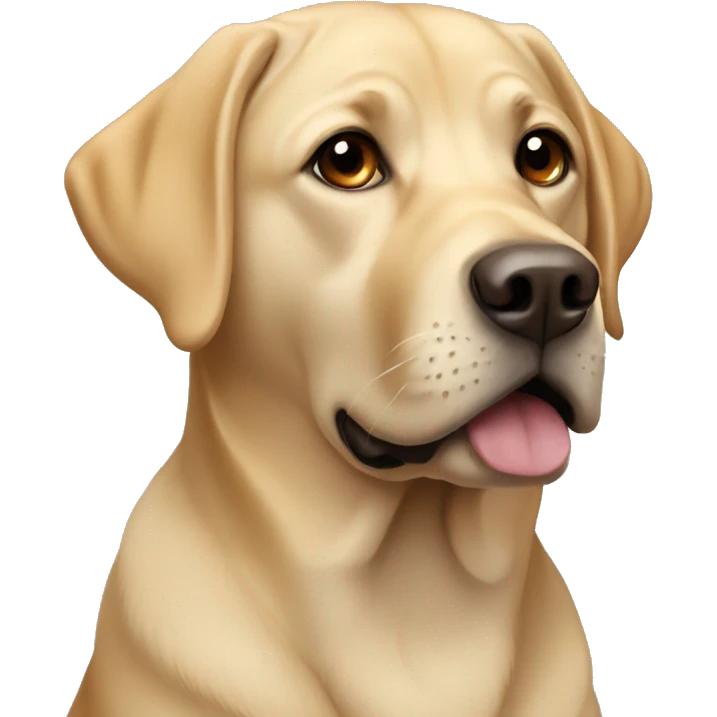 Labrador  emoji