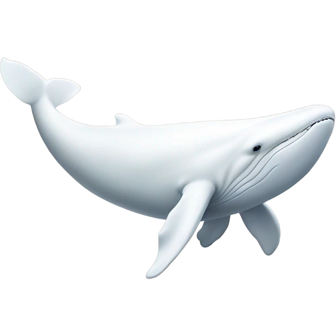 white whale , underside emoji