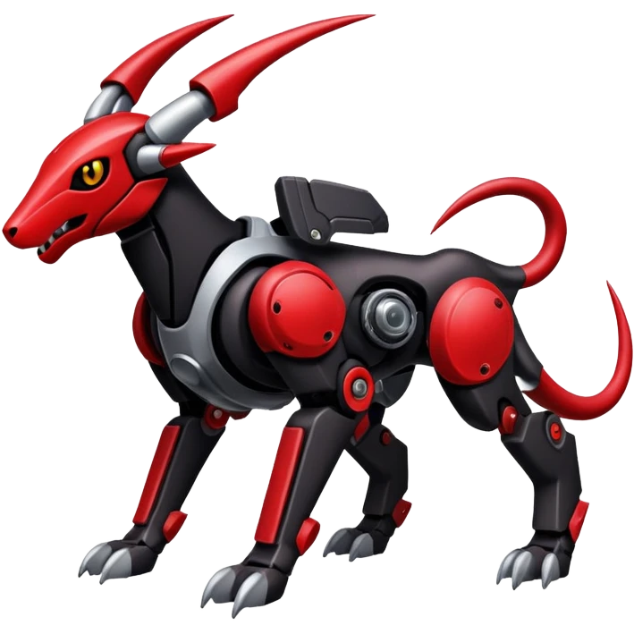 Houndoom-Genesect-Pokémon-Fakémon-hybrid-creature emoji