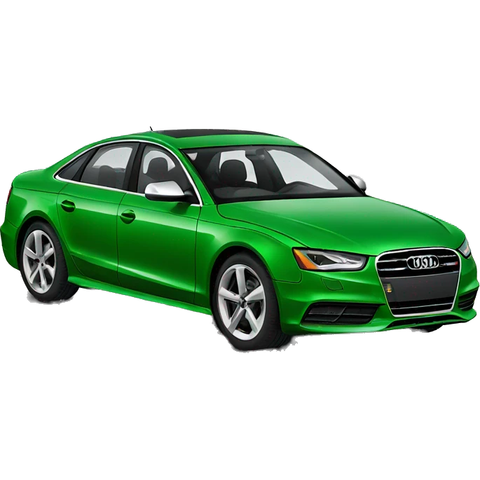 green audi emoji
