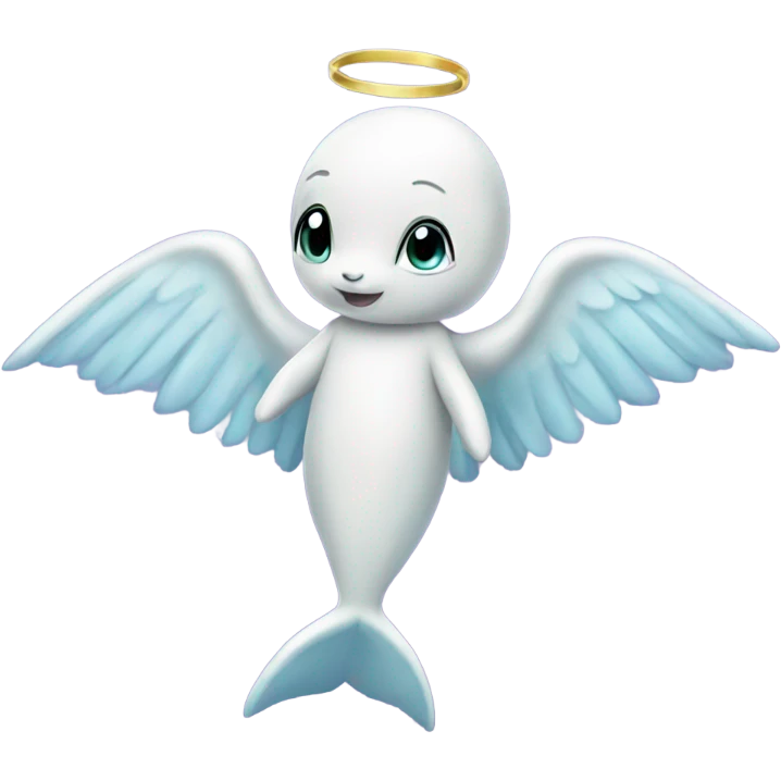 delfin angel emoji