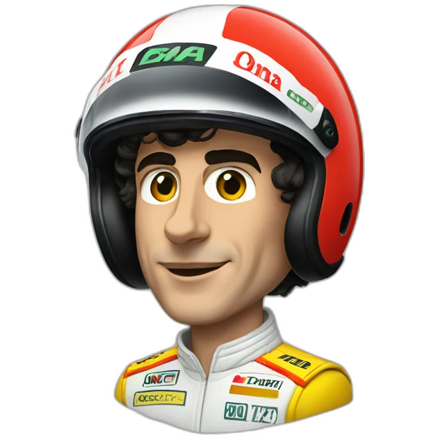 Ayrton Senna emoji