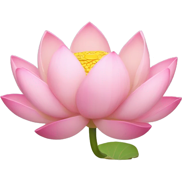 Lotus flower emoji