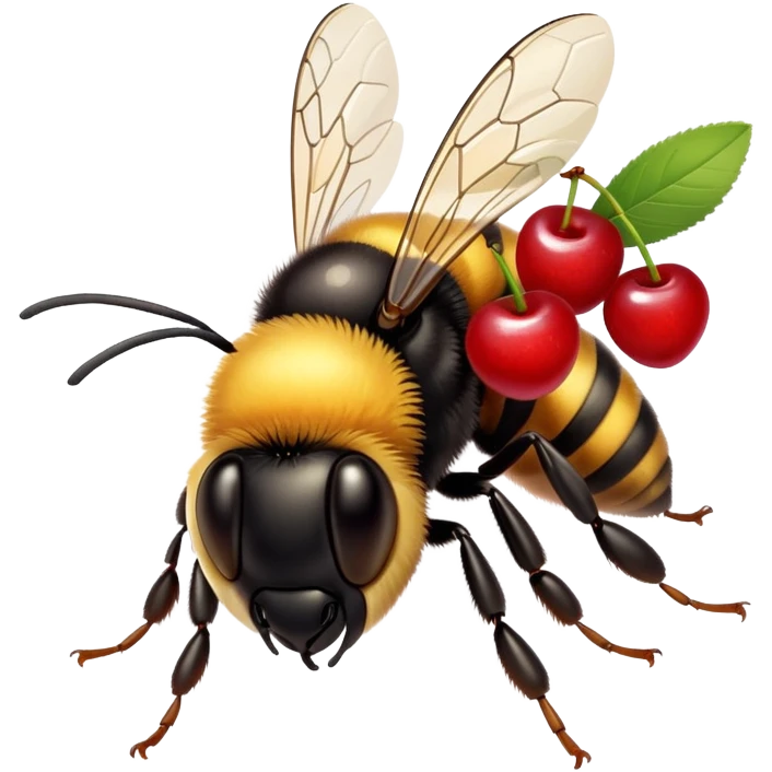 🐝+ 🍒 emoji