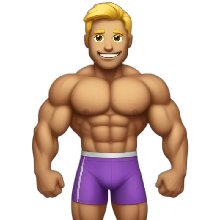 bodybuilder emoji
