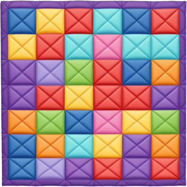 patchwork quilt emoji