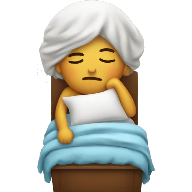Sleeping in the morning  emoji
