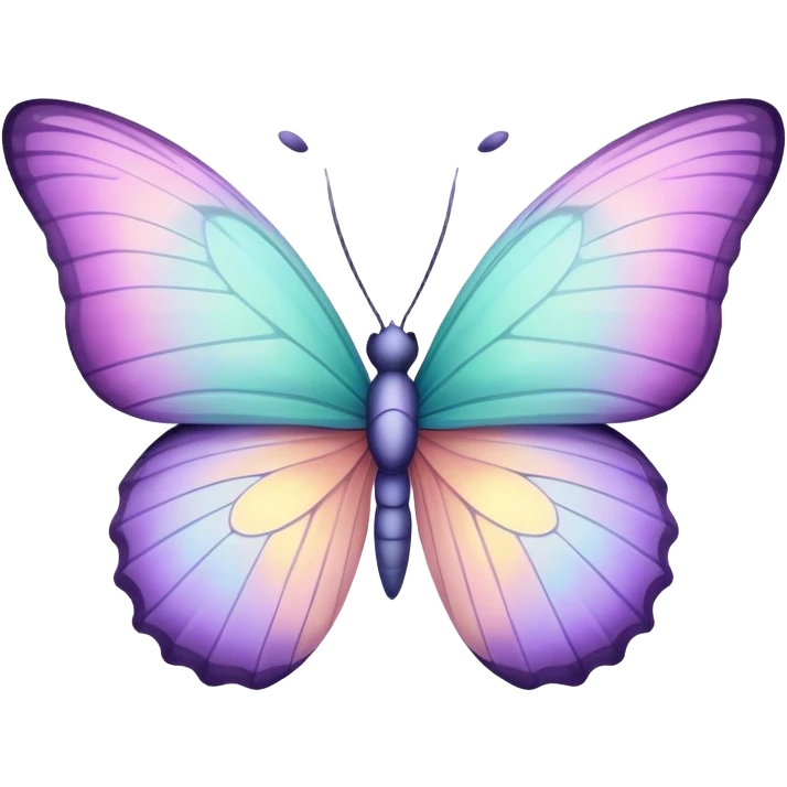 pastel butterfly  emoji