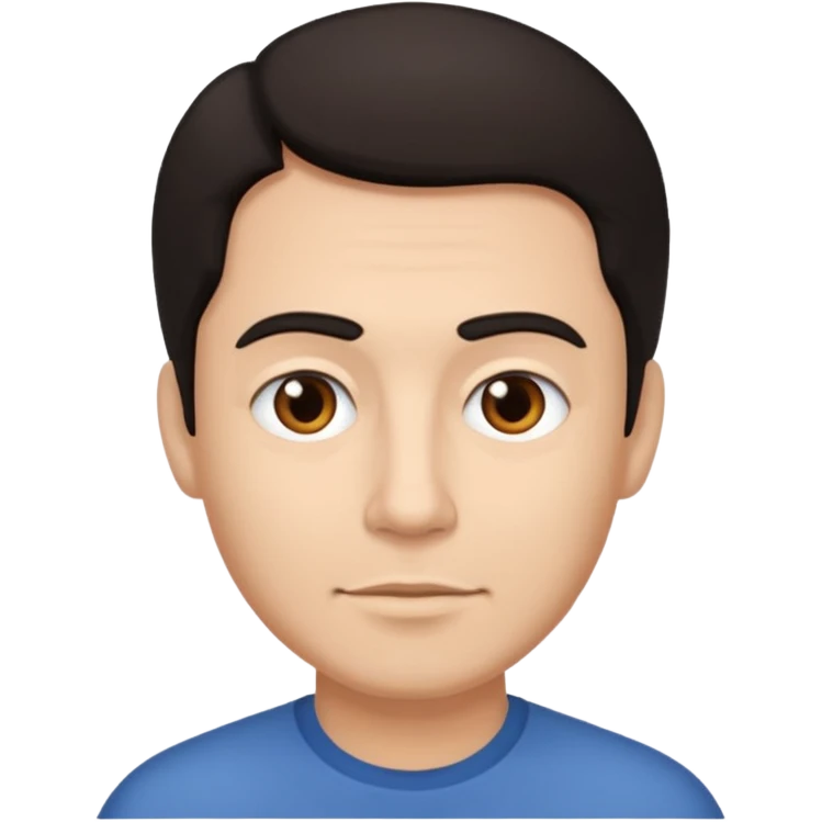 dark hair father emoji