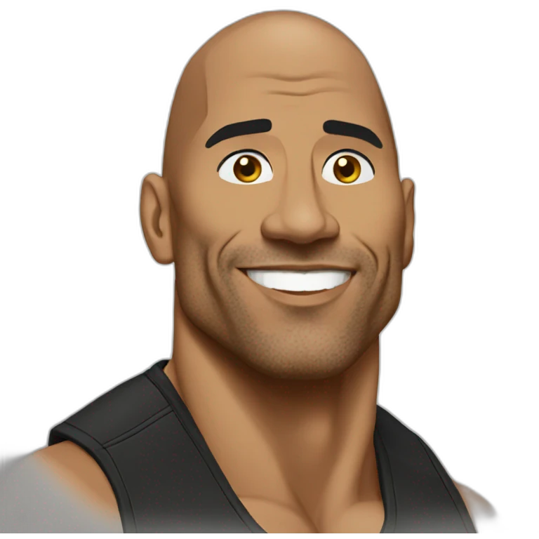 The rock emoji