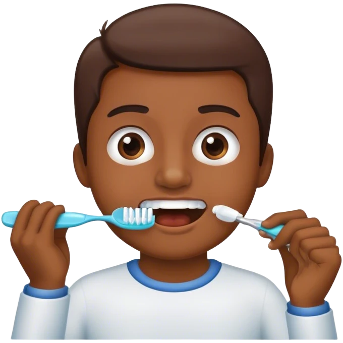 brush my teeth emoji