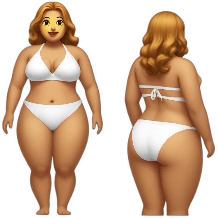 full-body-plump-beauty-in-a-white-bikini-both-sides emoji