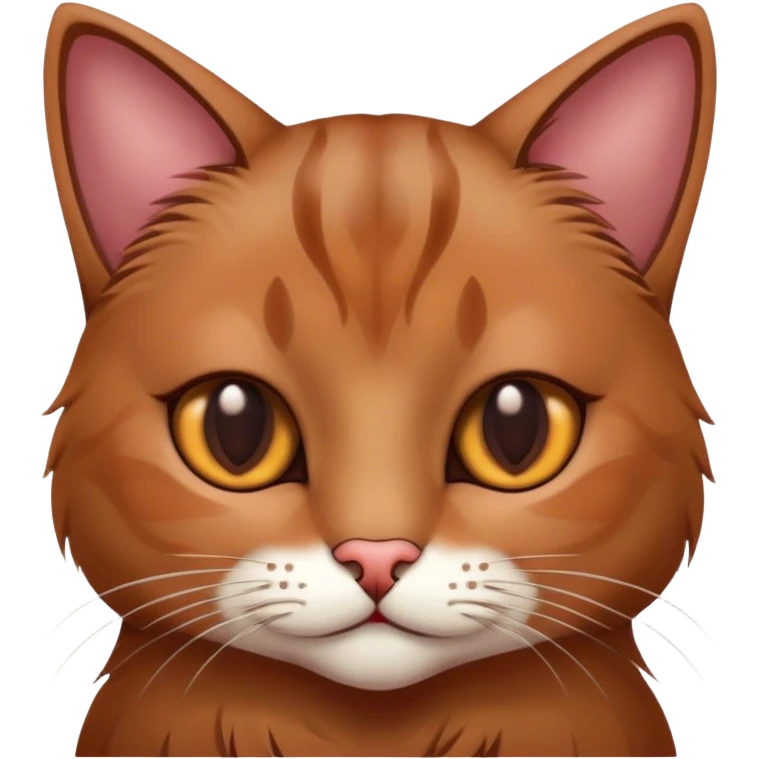A cat with eyes in love emoji