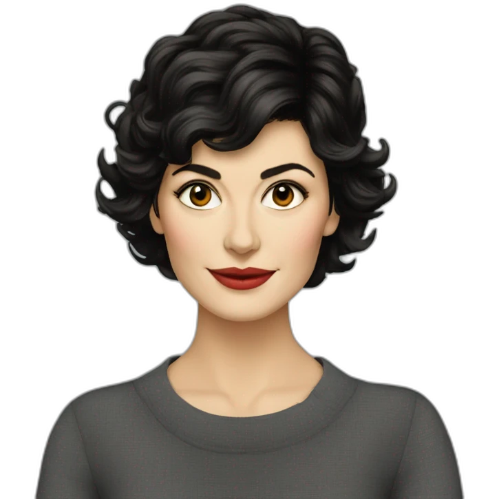 Audrey tautou emoji