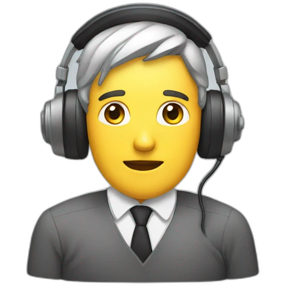 Virtual heaset emoji