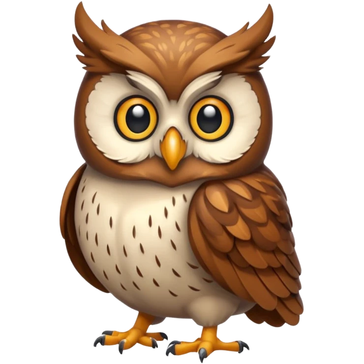 fat owl emoji