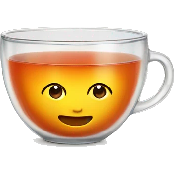 Fruit tea in cup emoji
