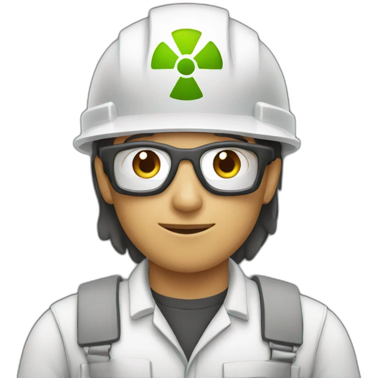 nuclear plant worker emoji