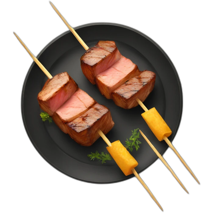 Picanha on a skewers emoji